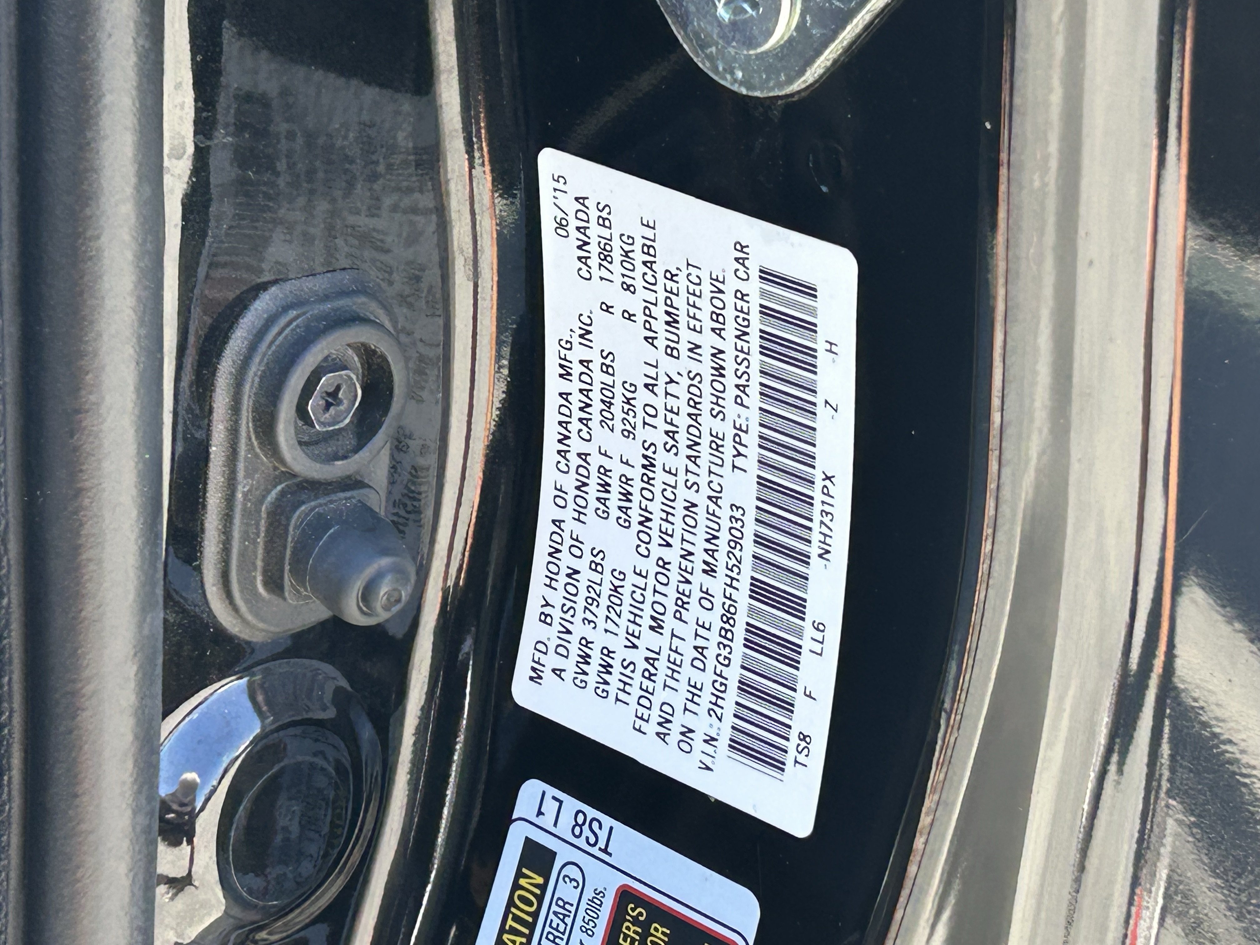 Used 2015 Honda Civic EX image 31