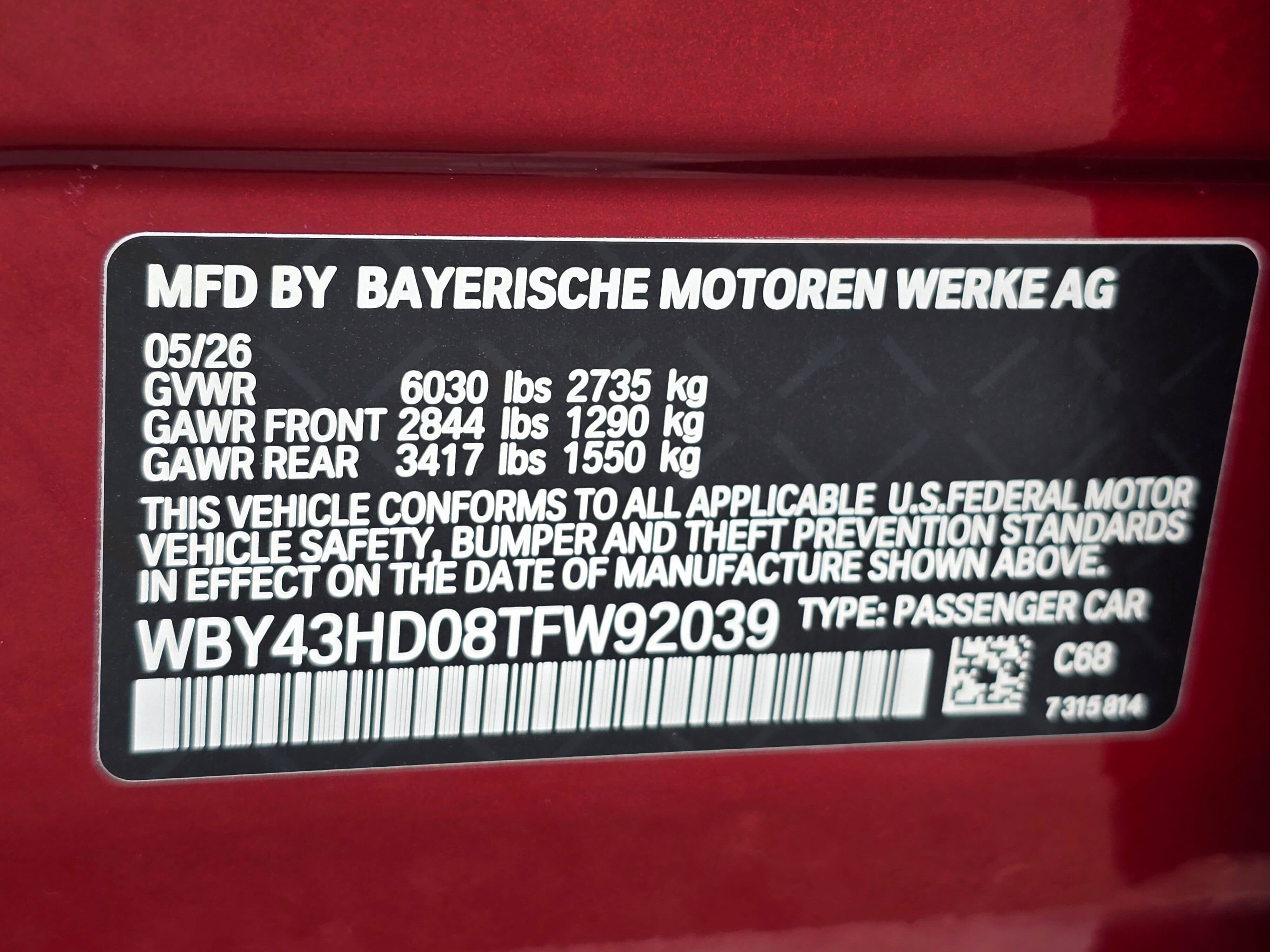 New 2026 BMW i4 xDrive40i w/ M Sport Package AWD/4WD image 31