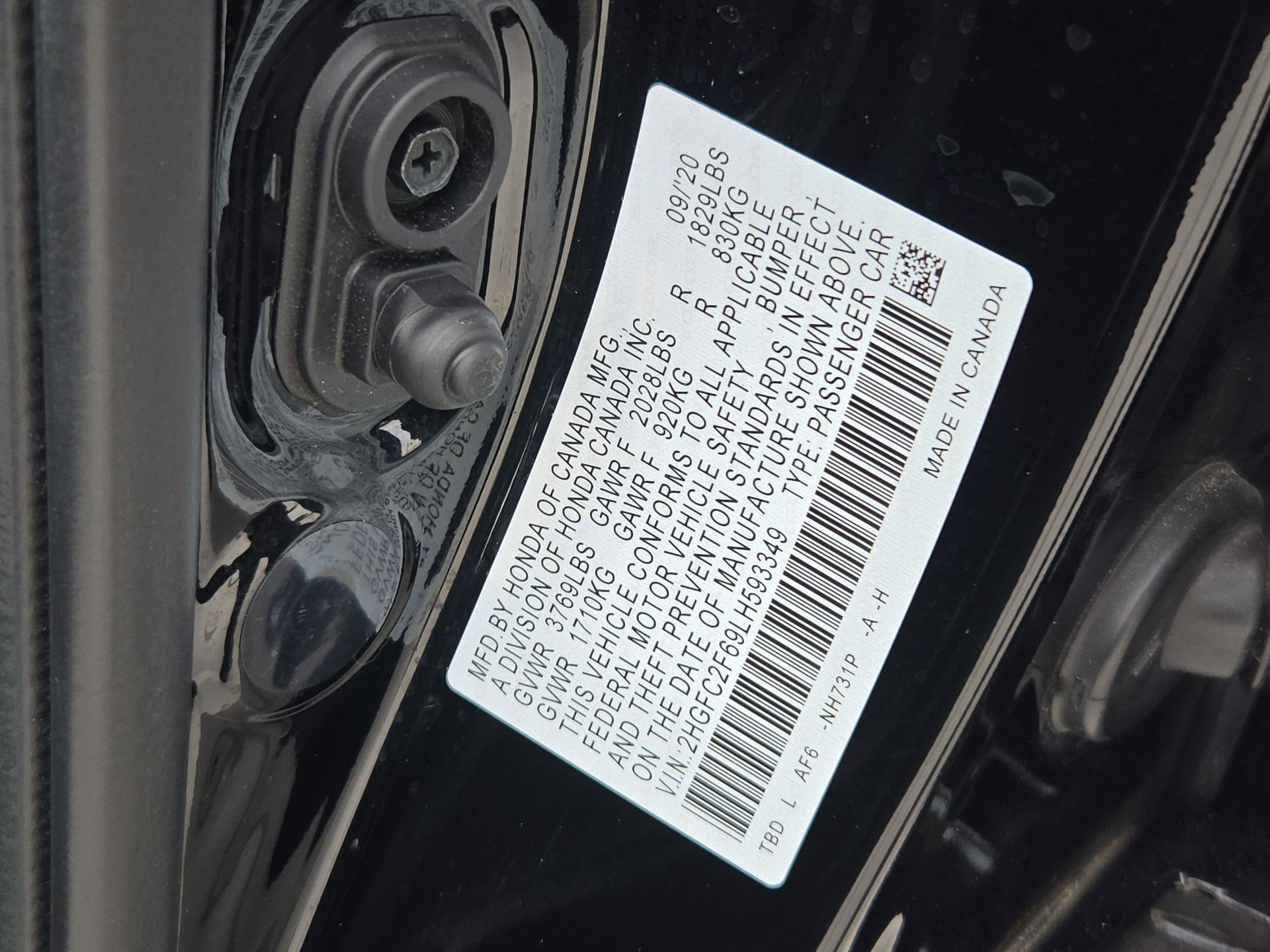 Used 2020 Honda Civic LX image 32