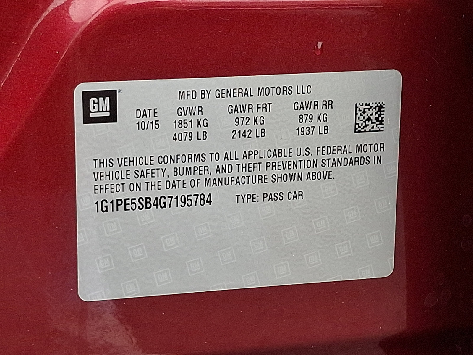 Used 2016 Chevrolet Cruze LT w/ Technology Package FWD image 26