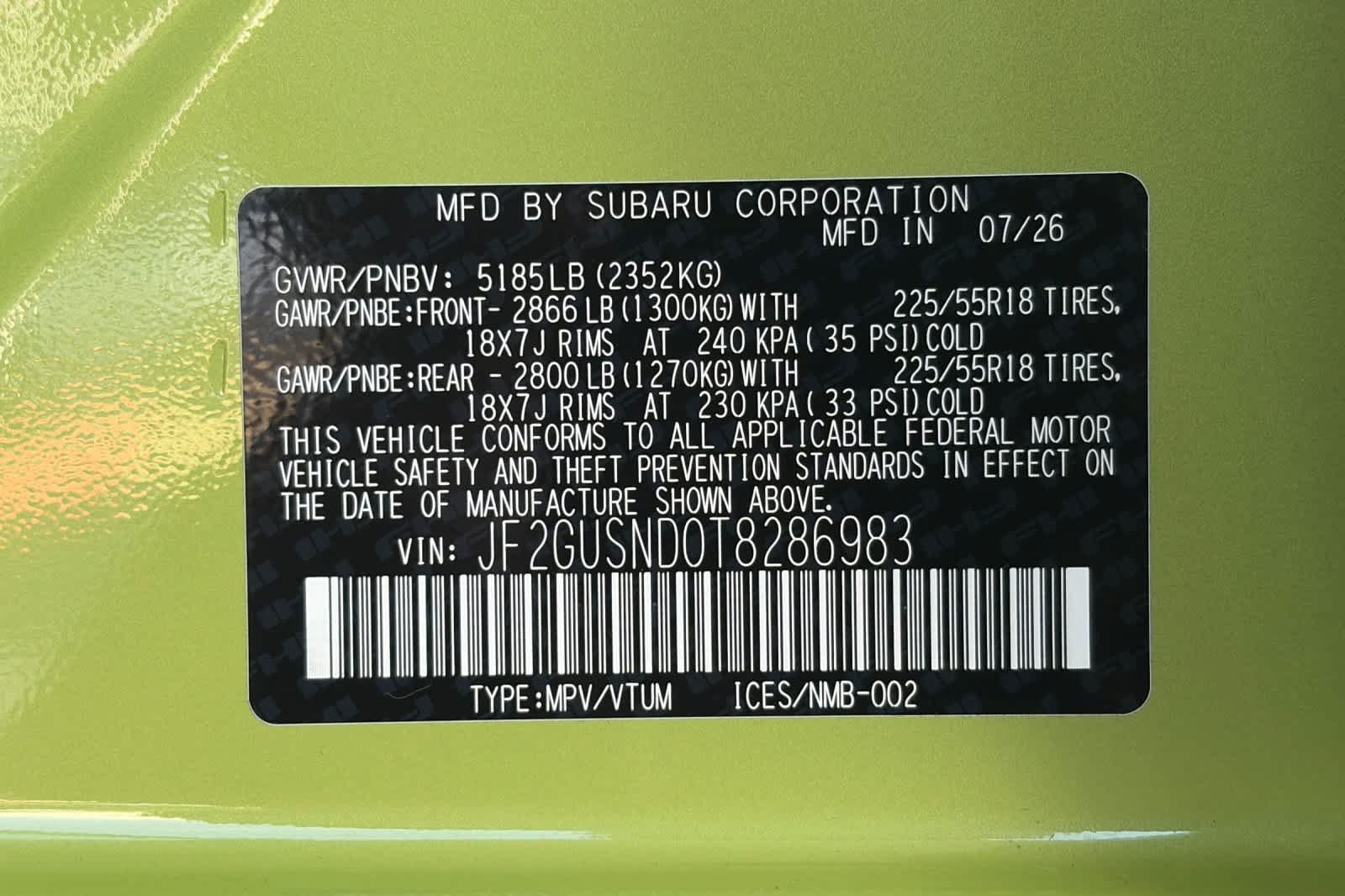 New 2026 Subaru Crosstrek 2.5i Limited AWD/4WD image 32