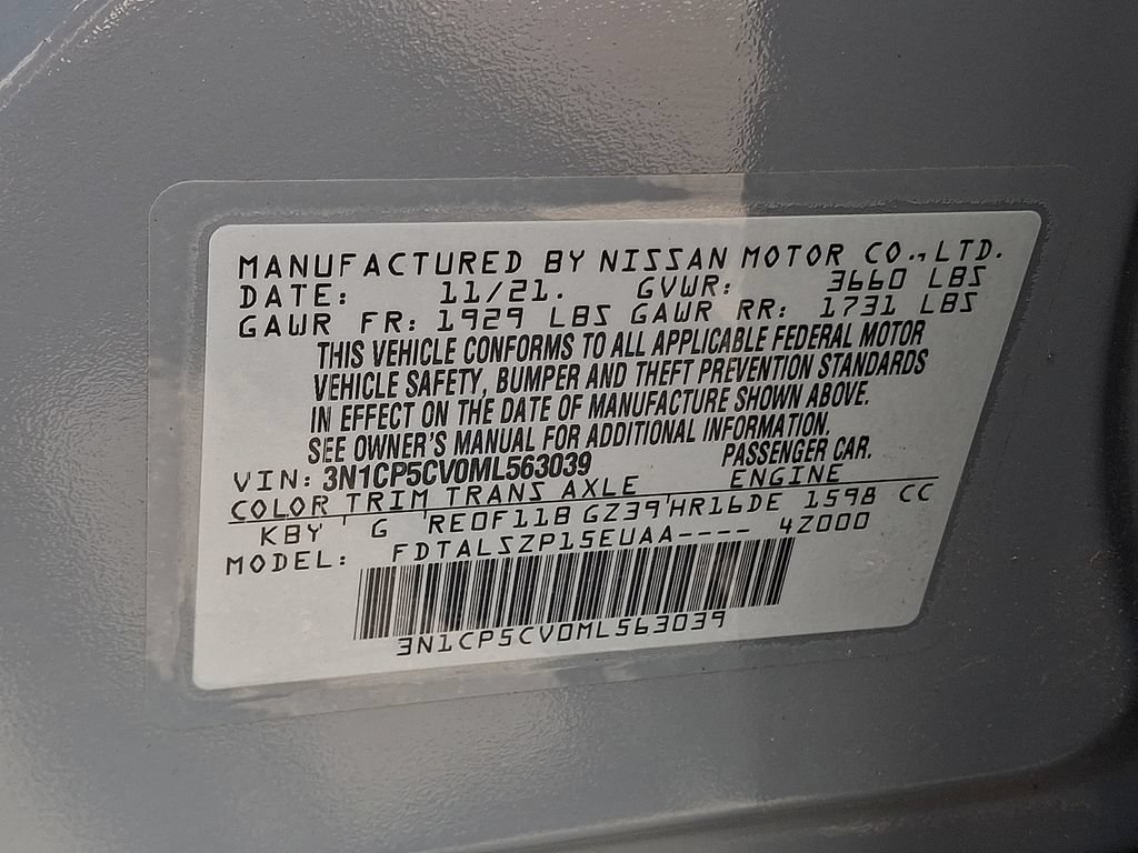 Used 2021 Nissan Kicks SV FWD image 26