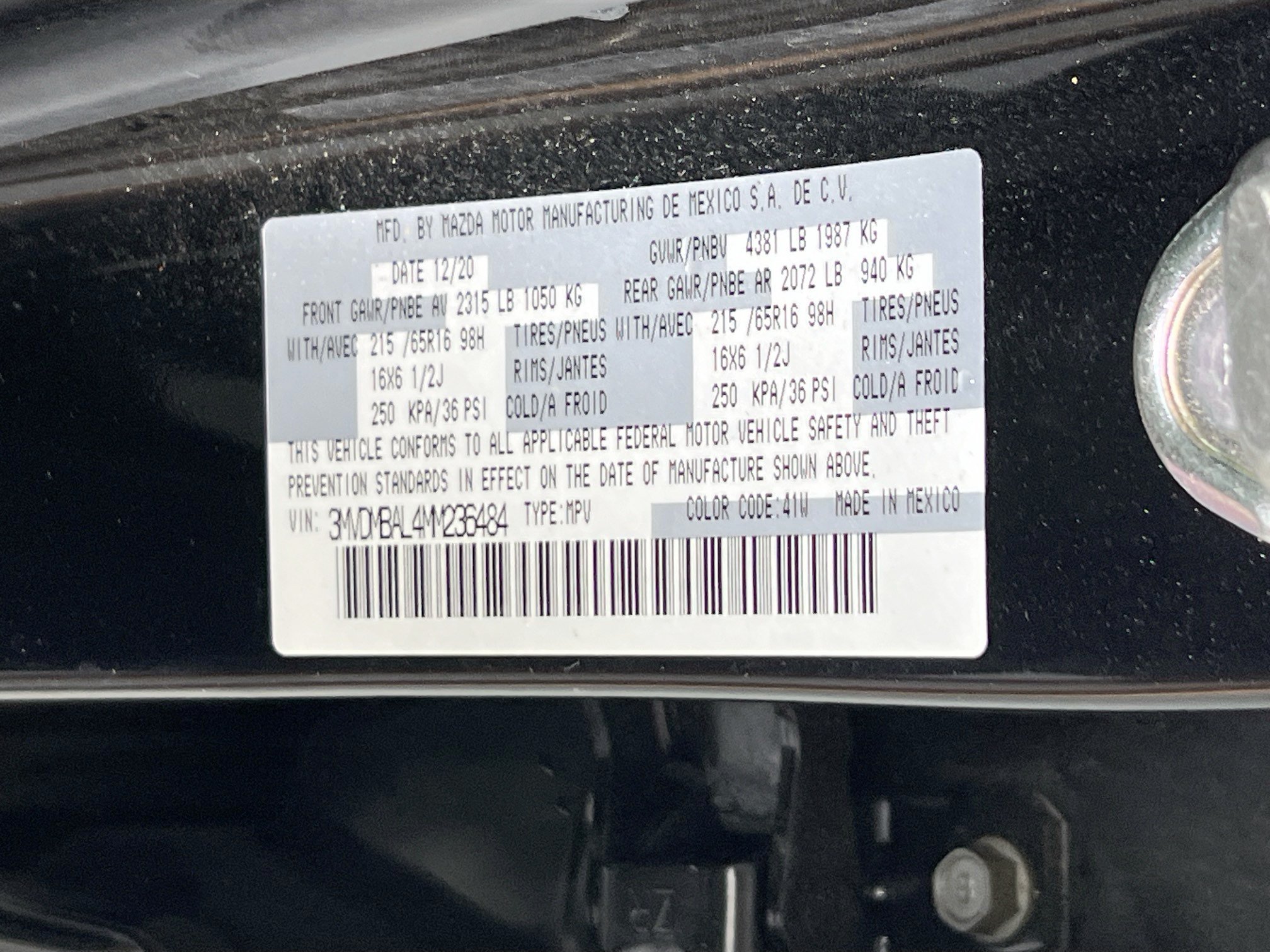 Used 2021 MAZDA CX-30 AWD 2.5 S image 28