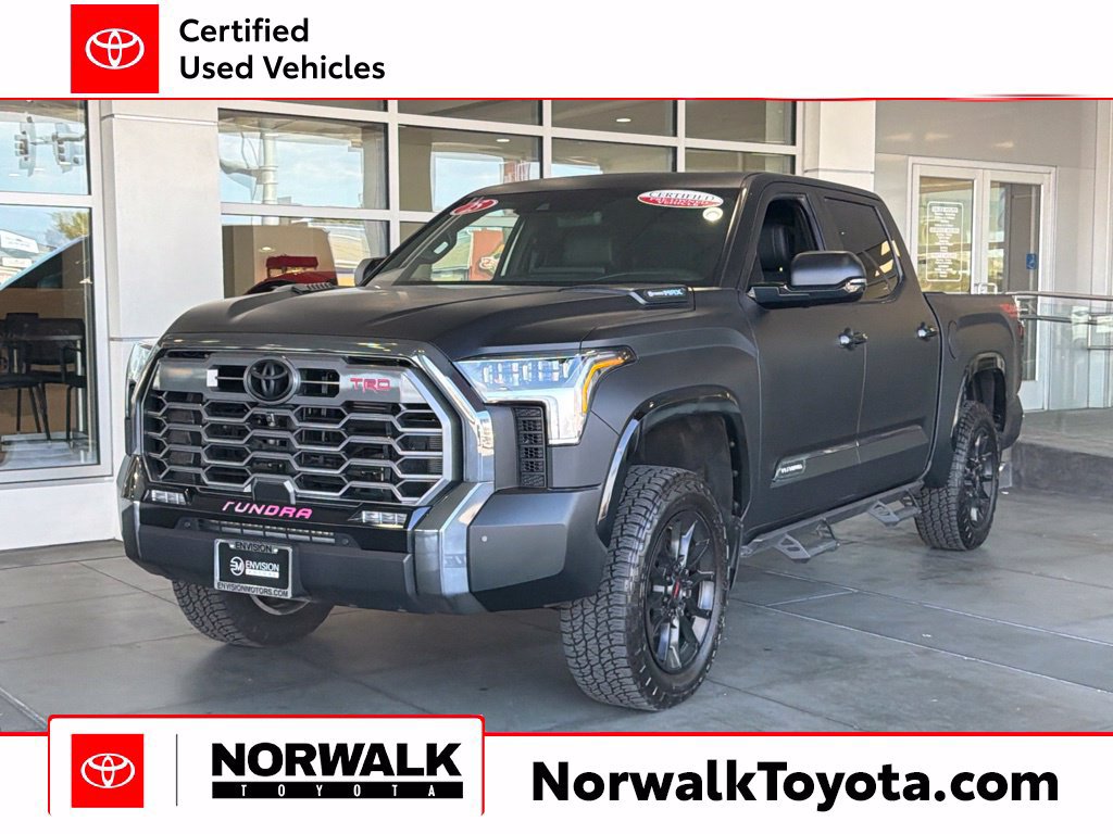 Certified 2025 Toyota Tundra Platinum w/ TRD Off-Road Package