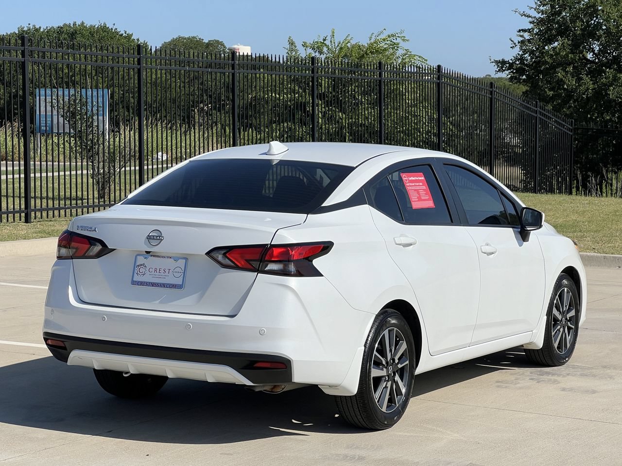 Certified 2025 Nissan Versa SV w/ Trunk Package FWD image 4