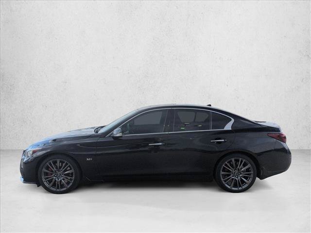 Used 2019 INFINITI Q50 Red Sport 400 w/ Sensory Package RWD image 9