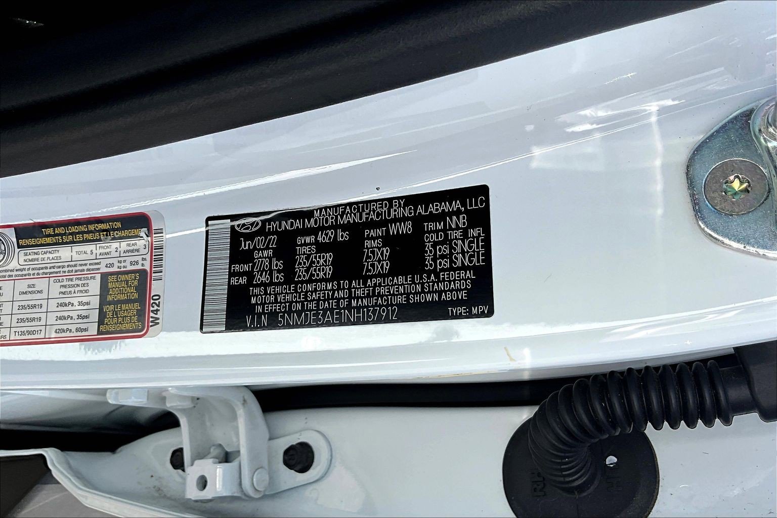 Used 2022 Hyundai Tucson Limited w/ Cargo Package FWD image 35