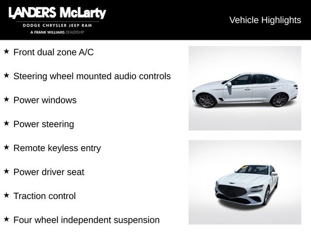 Used 2024 Genesis G70 2.5T RWD image 6