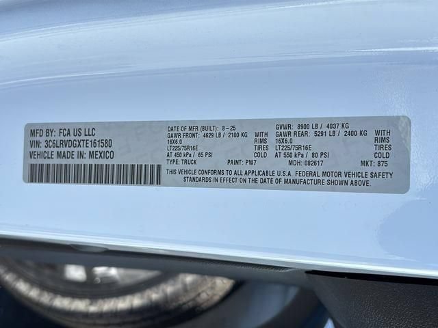 New 2026 RAM ProMaster 2500 FWD image 45