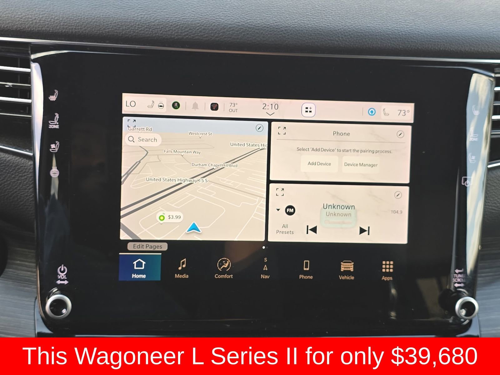 Used 2024 Jeep Wagoneer L Series II w/ Flexible Seating Group image 29