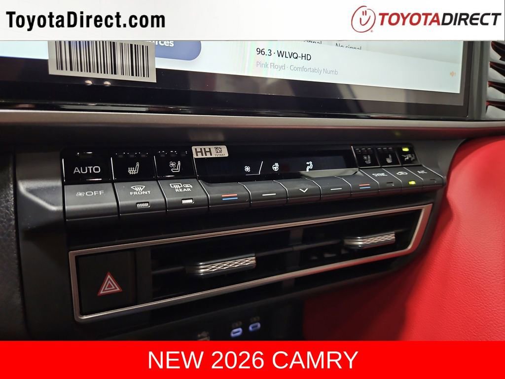 New 2026 Toyota Camry XSE FWD image 19