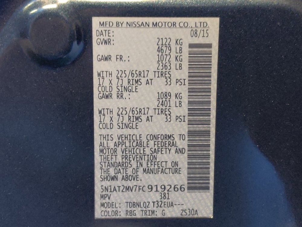 Used 2015 Nissan Rogue SV AWD/4WD image 33