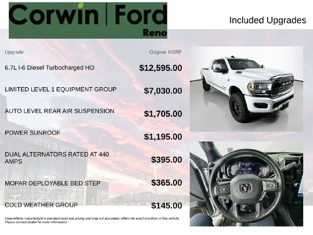 Used 2023 RAM 3500 Limited AWD/4WD image 3