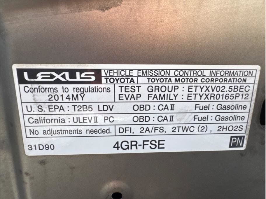 Used 2014 Lexus IS 250 w/ Navigation Package RWD image 21