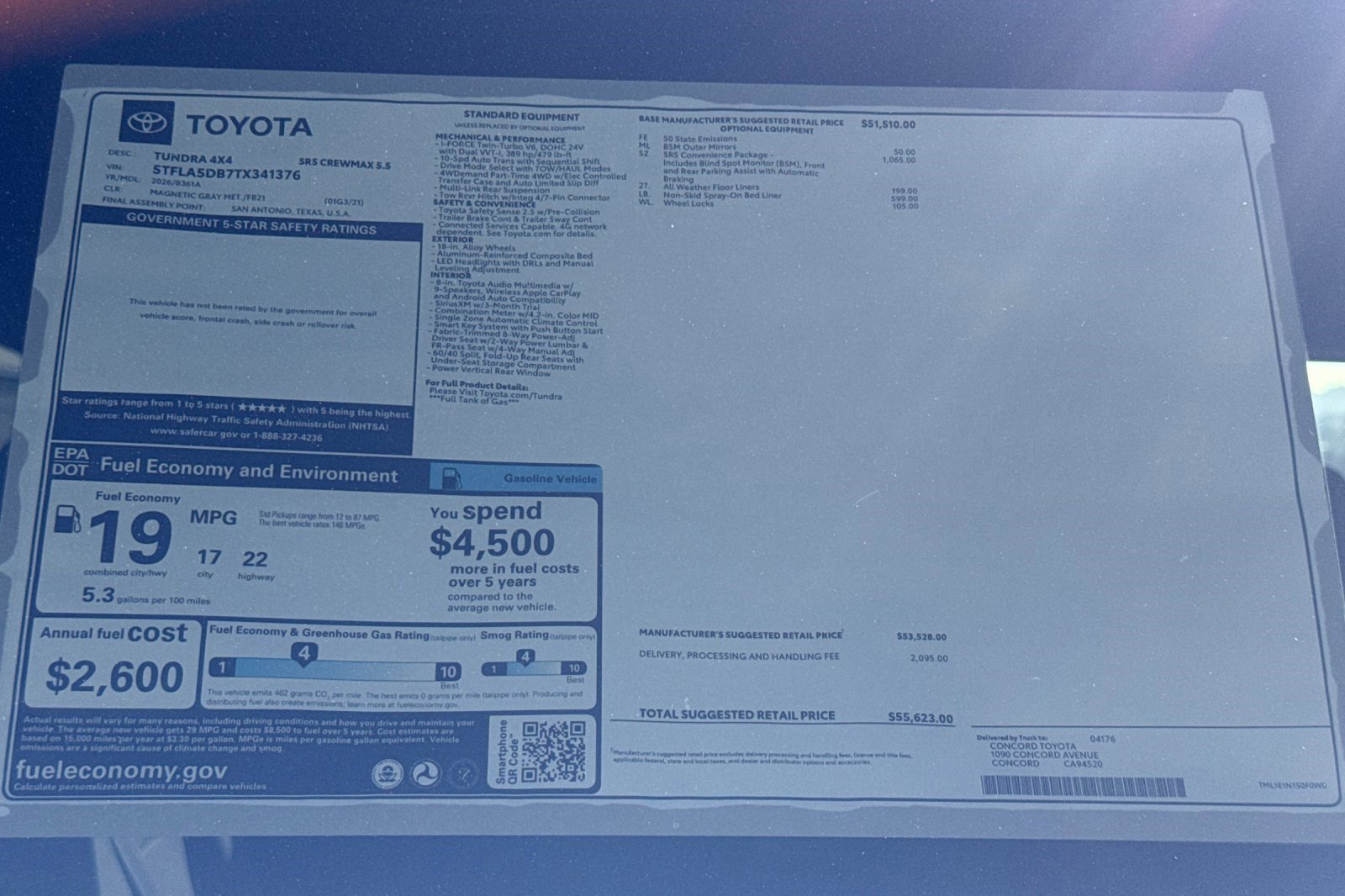 New 2026 Toyota Tundra SR image 27