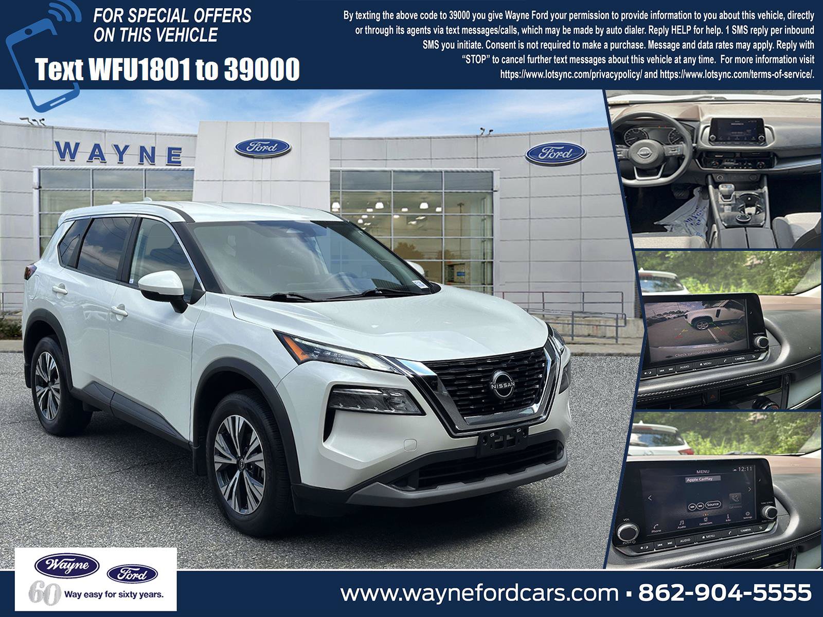 Used 2022 Nissan Rogue SV AWD/4WD image 1