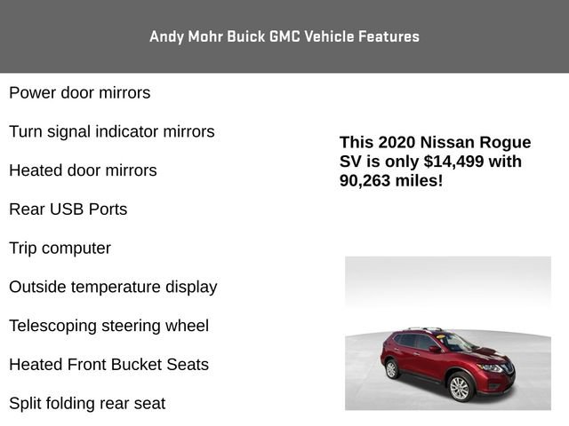 Used 2020 Nissan Rogue SV AWD/4WD image 12