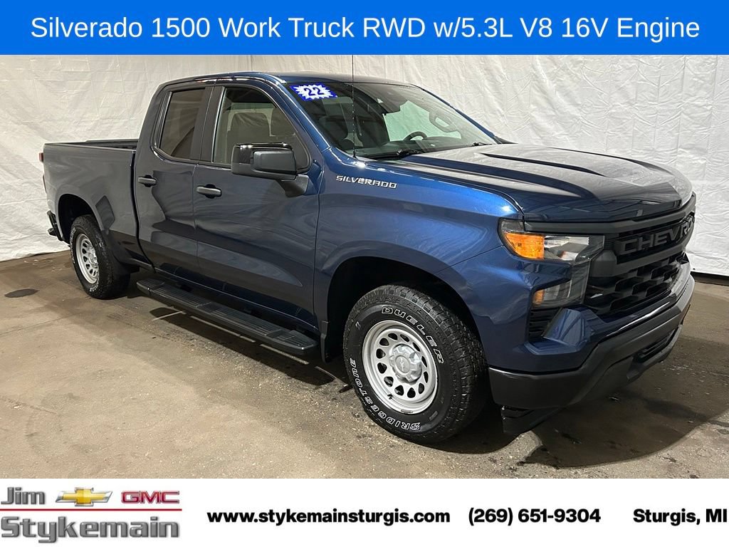 Used 2022 Chevrolet Silverado 1500 W/T w/ WT Convenience Package RWD image 1
