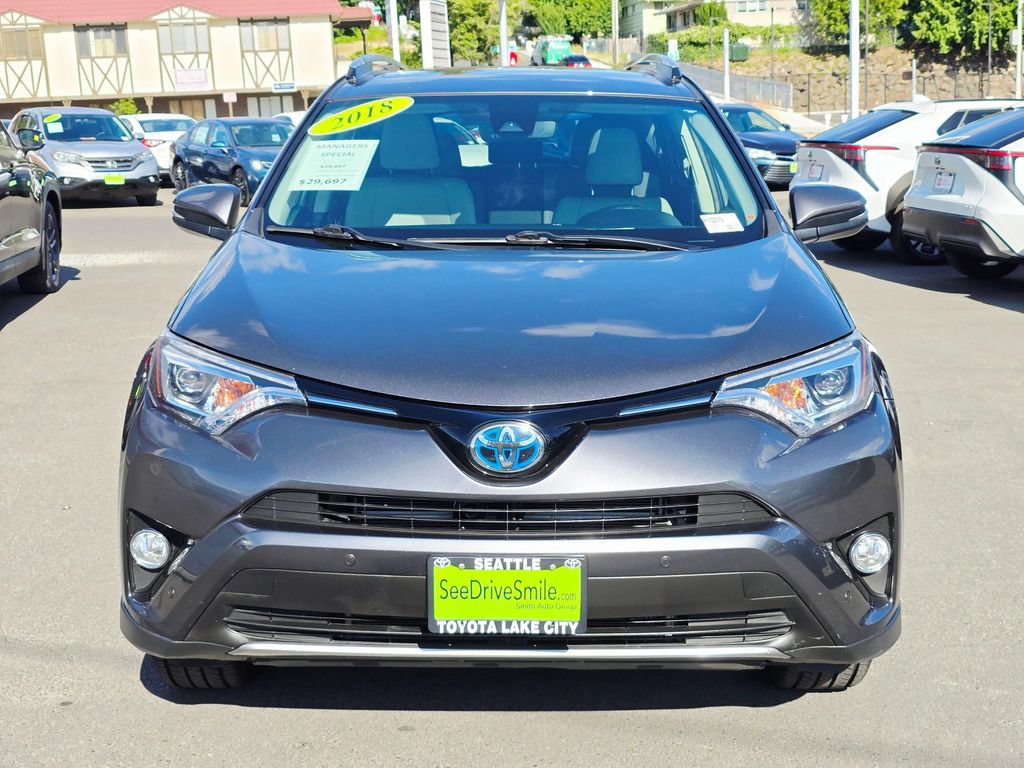 Used 2018 Toyota RAV4 Limited w/ Carpet Mat Package AWD/4WD image 2