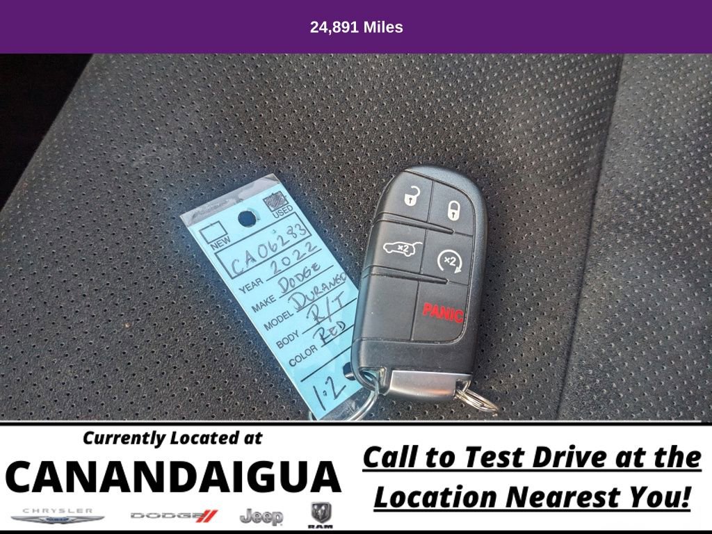 Used 2022 Dodge Durango R/T w/ Blacktop Package image 46