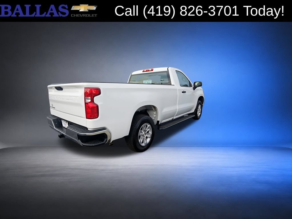 Certified 2025 Chevrolet Silverado 1500 W/T RWD image 8