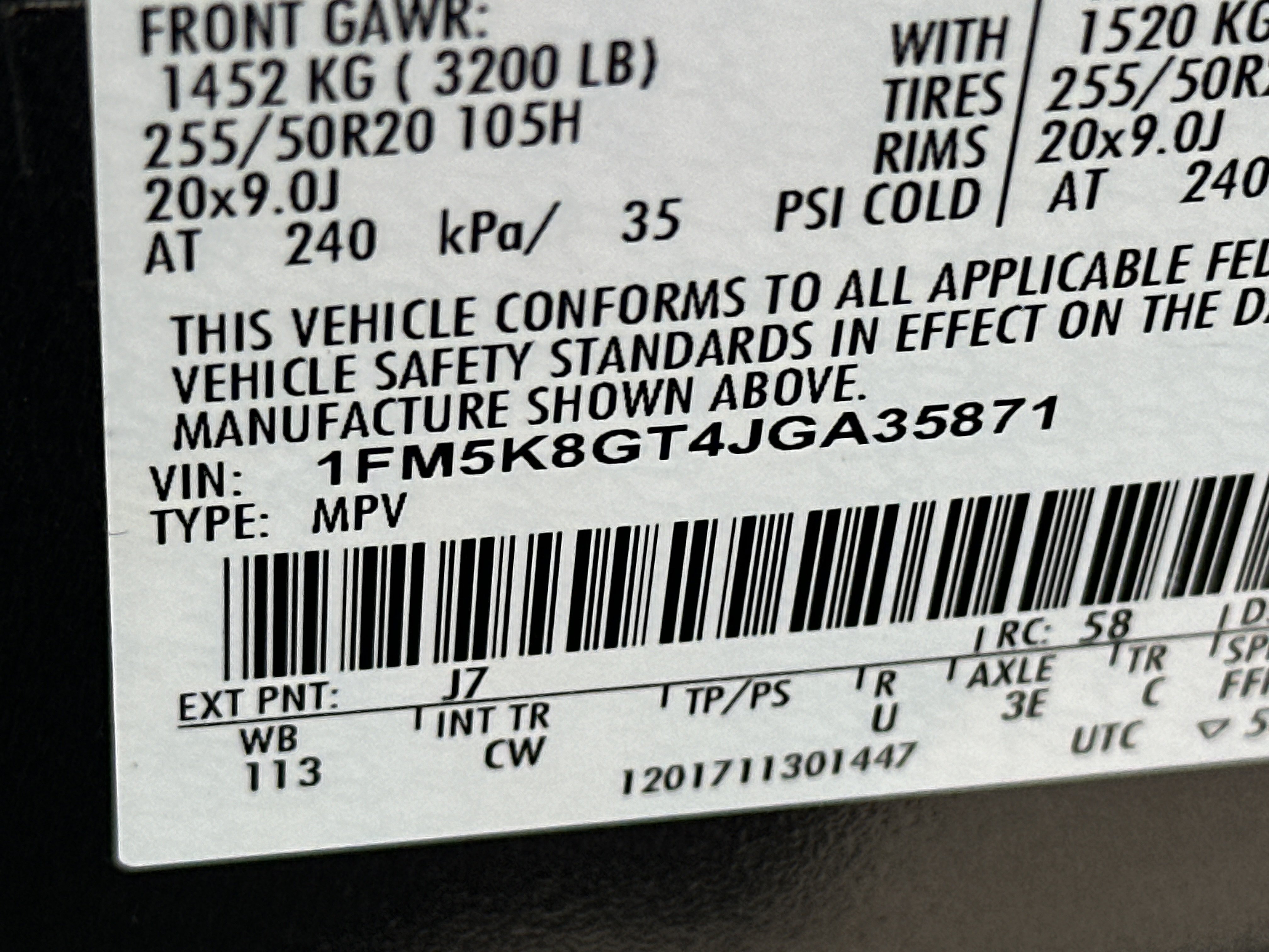 Used 2018 Ford Explorer Sport w/ Equipment Group 401A AWD/4WD image 34