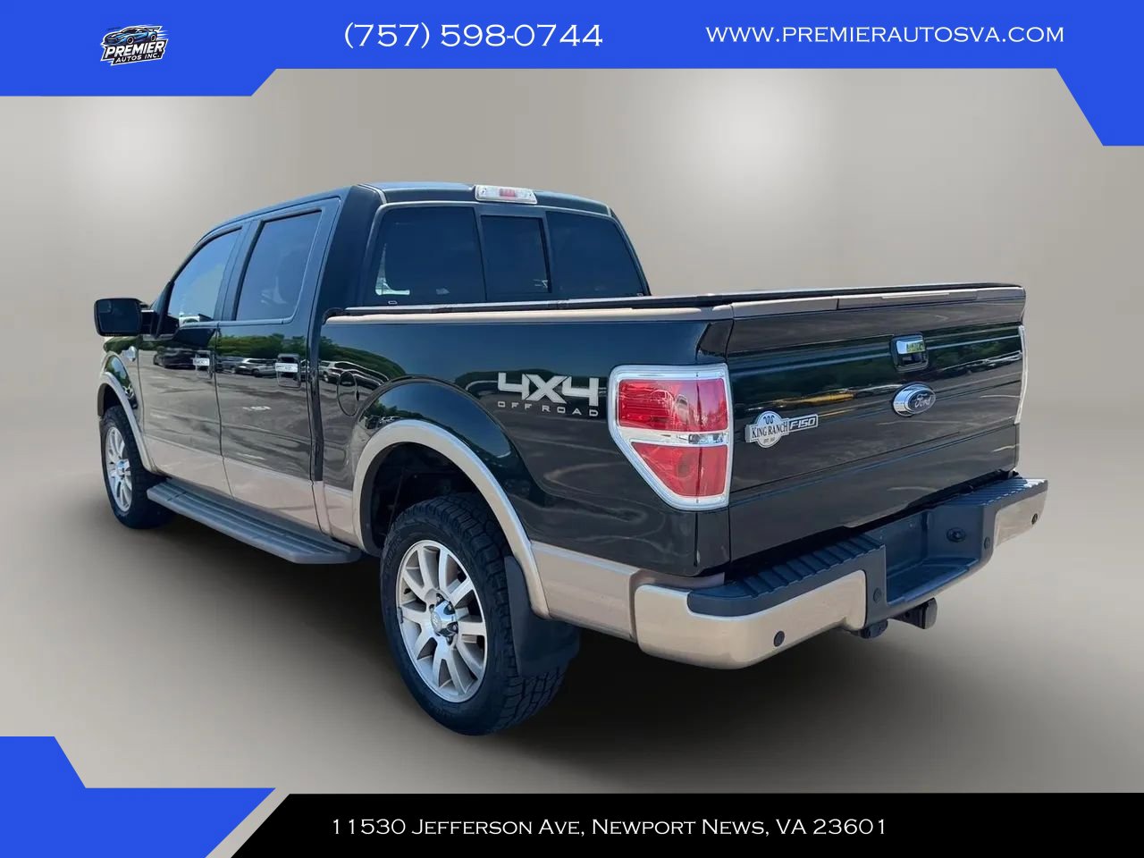 Used 2013 Ford F150 King Ranch w/ King Ranch Luxury Pkg AWD/4WD image 5
