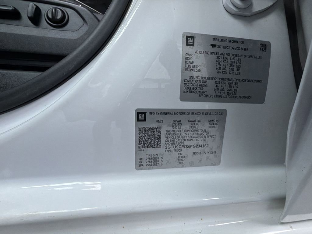 Used 2021 GMC Sierra 1500 Elevation w/ Preferred Package image 24