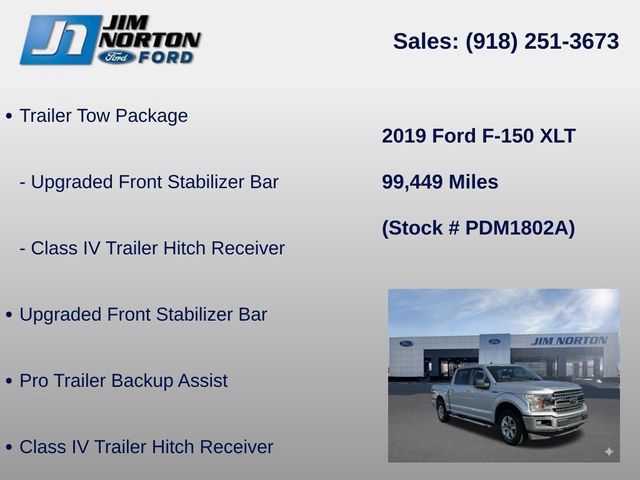 Used 2019 Ford F150 XLT w/ Equipment Group 302A Luxury RWD image 11