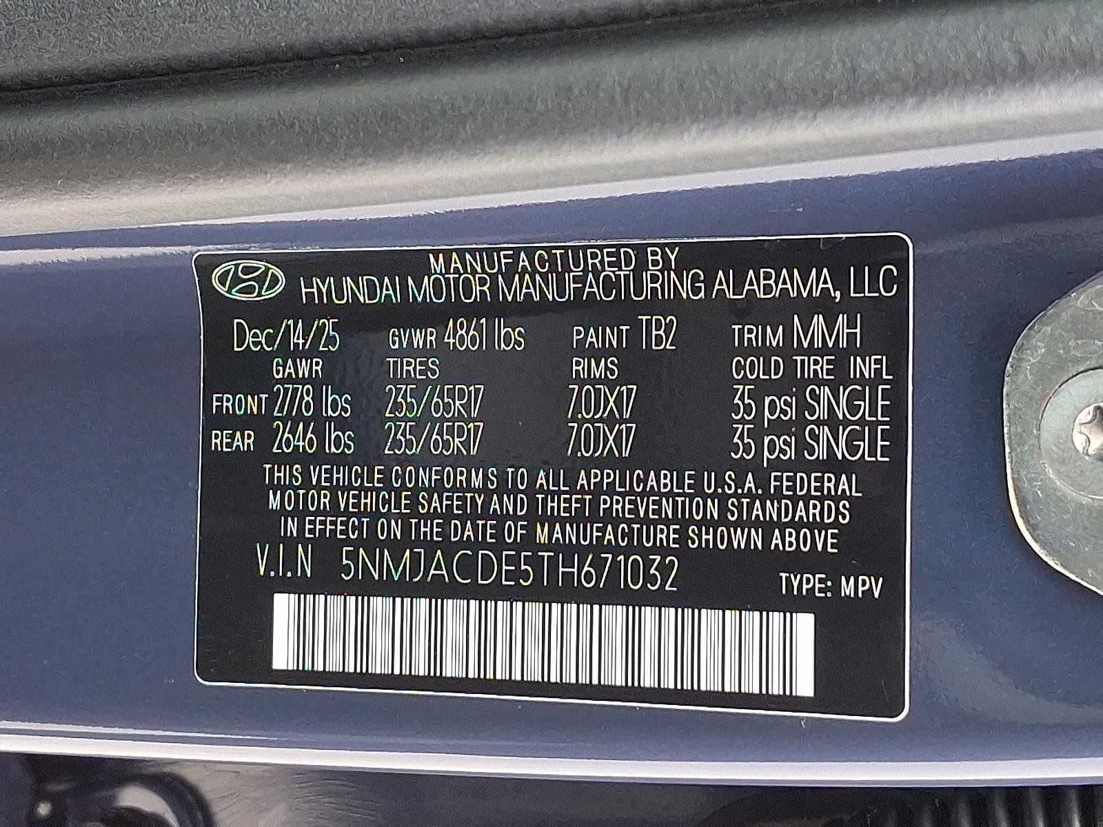 New 2026 Hyundai Tucson SE image 16