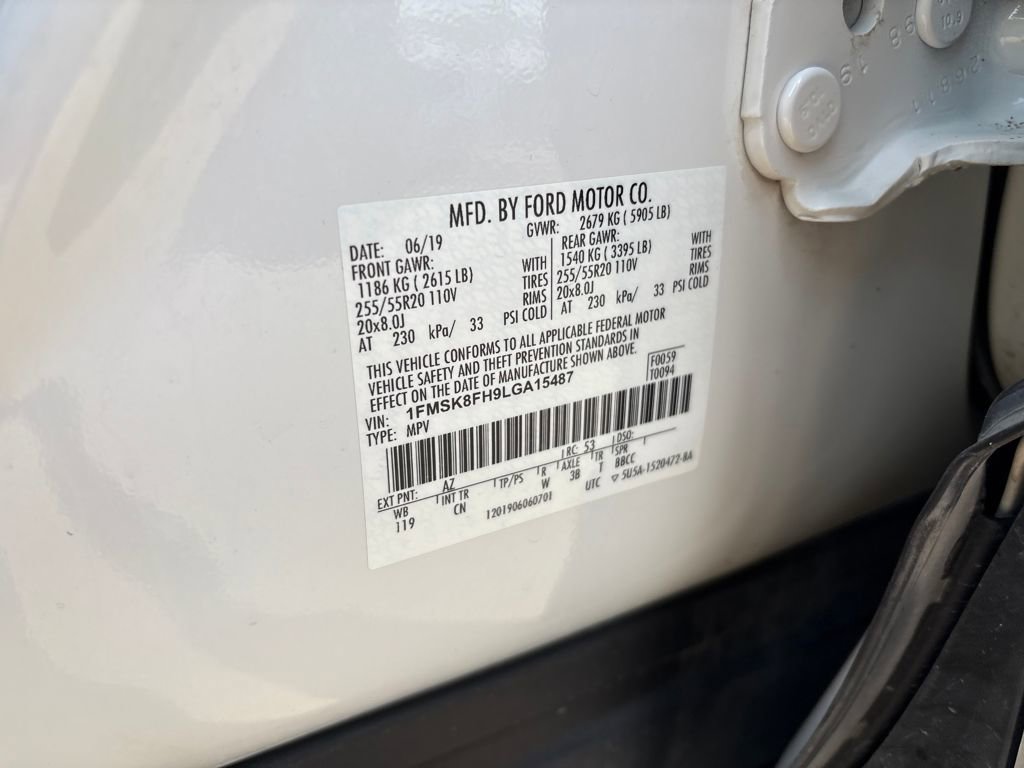 Used 2020 Ford Explorer Limited w/ Class III Trailer Tow Package image 37