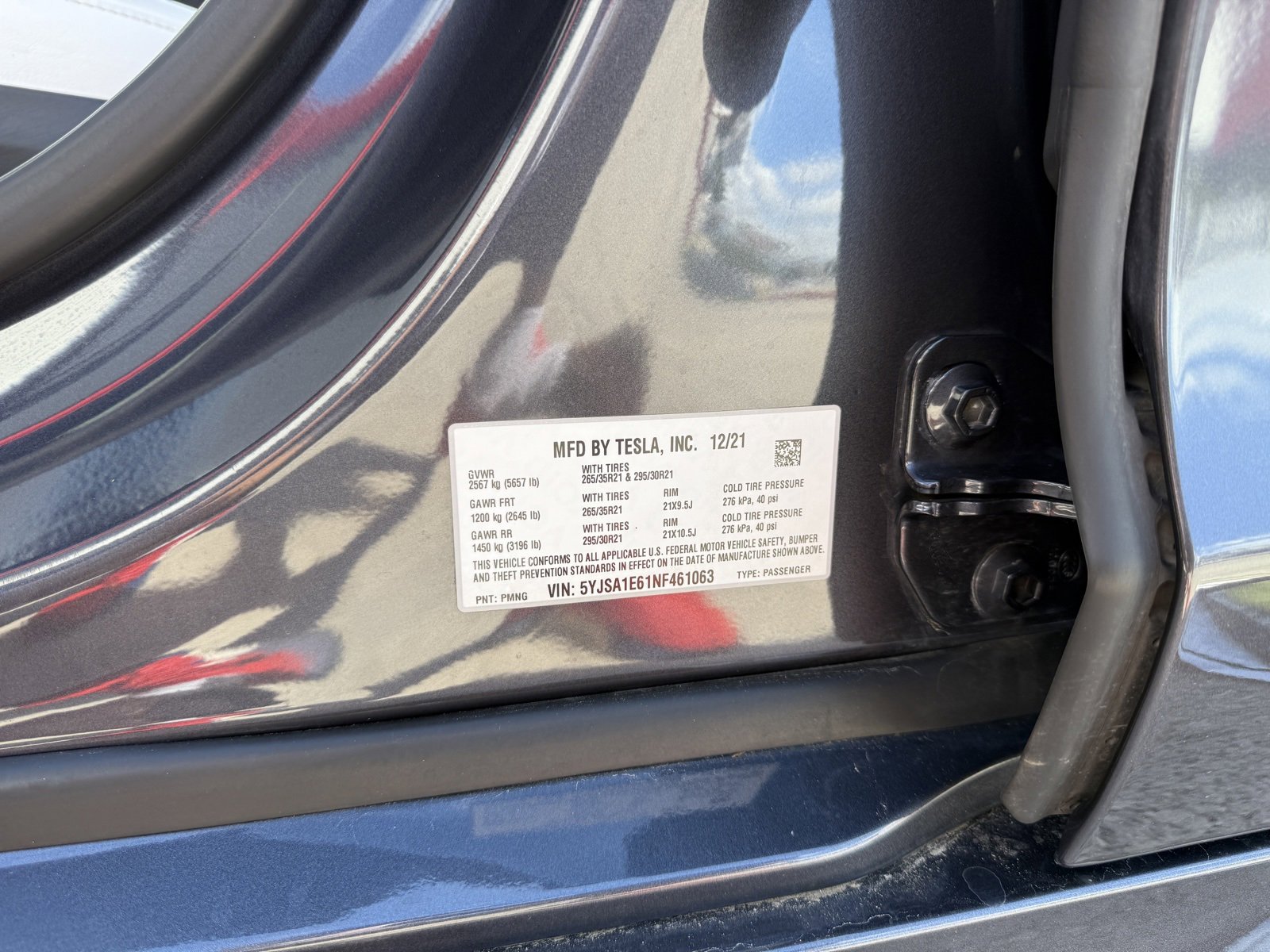 Used 2022 Tesla Model S Plaid image 32