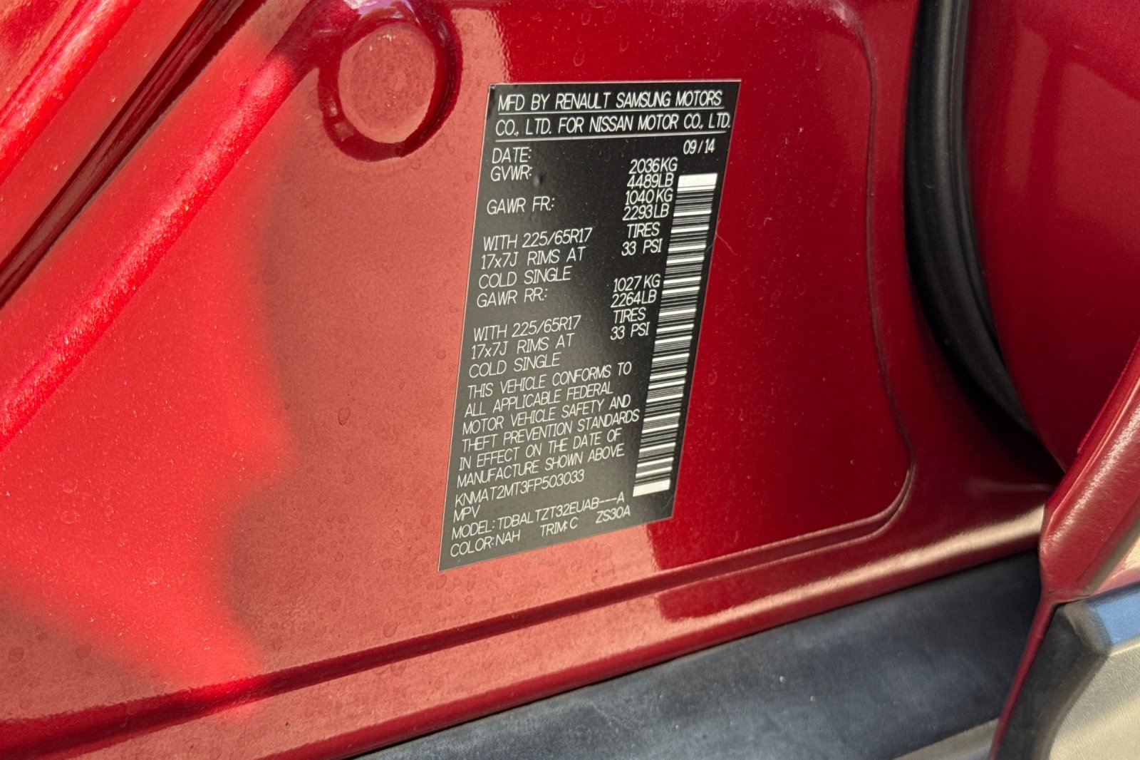 Used 2015 Nissan Rogue SV w/ SV Premium Package FWD image 29