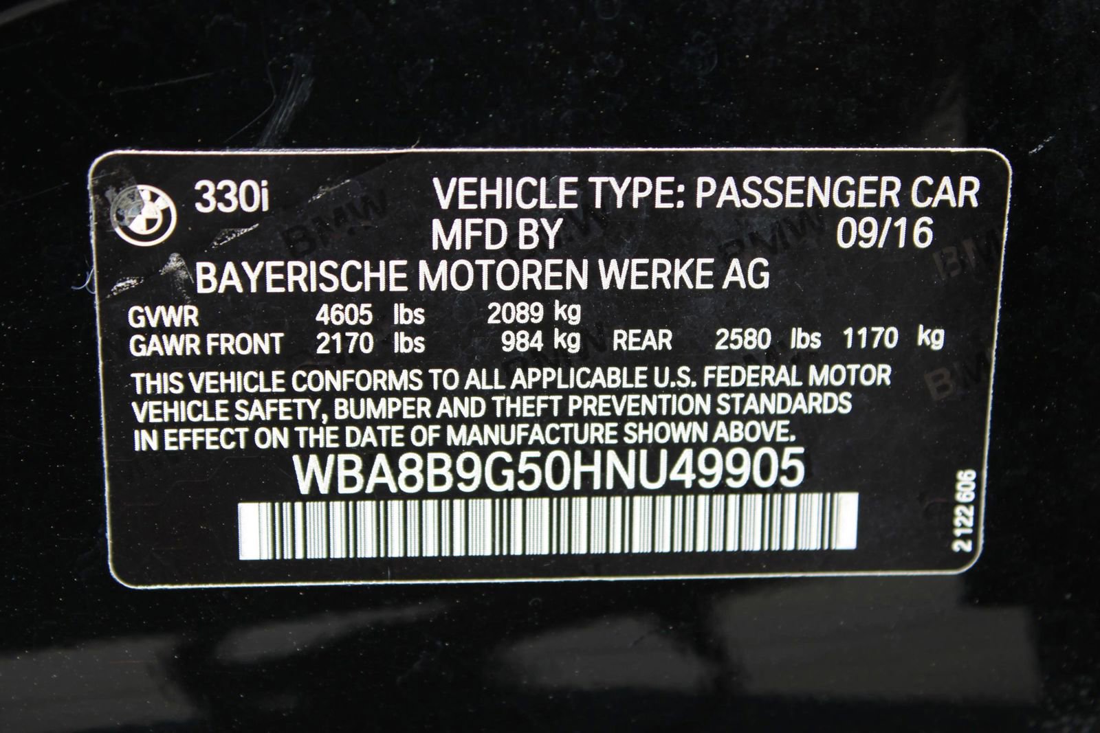 Used 2017 BMW 330i Sedan RWD image 6