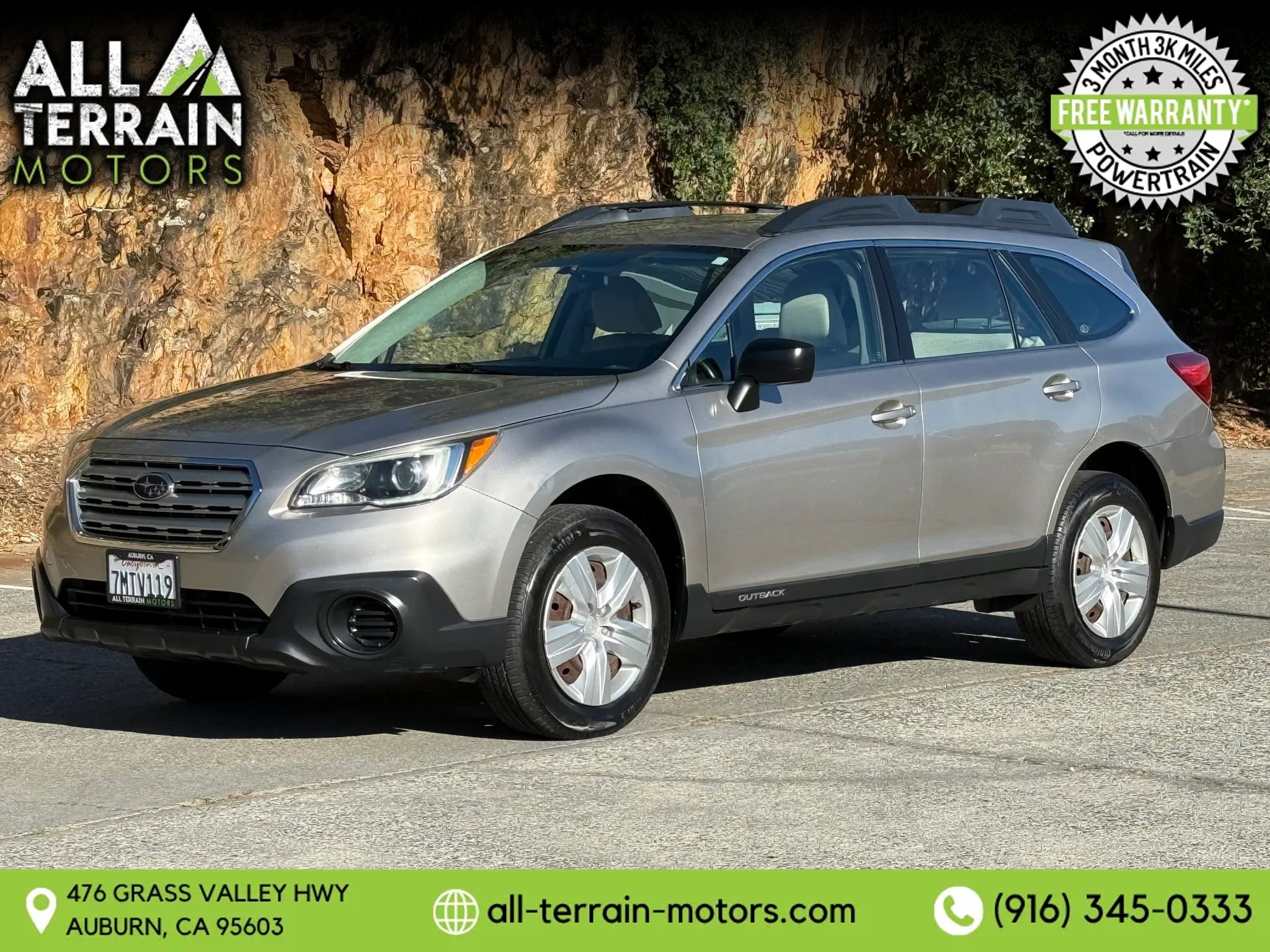 Used 2015 Subaru Outback 2.5i