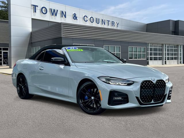 Used 2023 BMW 430i xDrive Convertible w/ M Sport Package AWD/4WD video 1