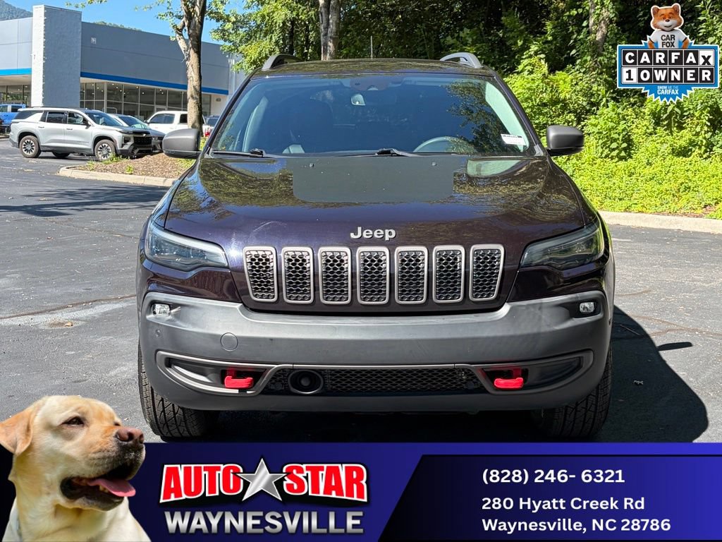 Used 2021 Jeep Cherokee Trailhawk w/ Technology Group AWD/4WD image 8