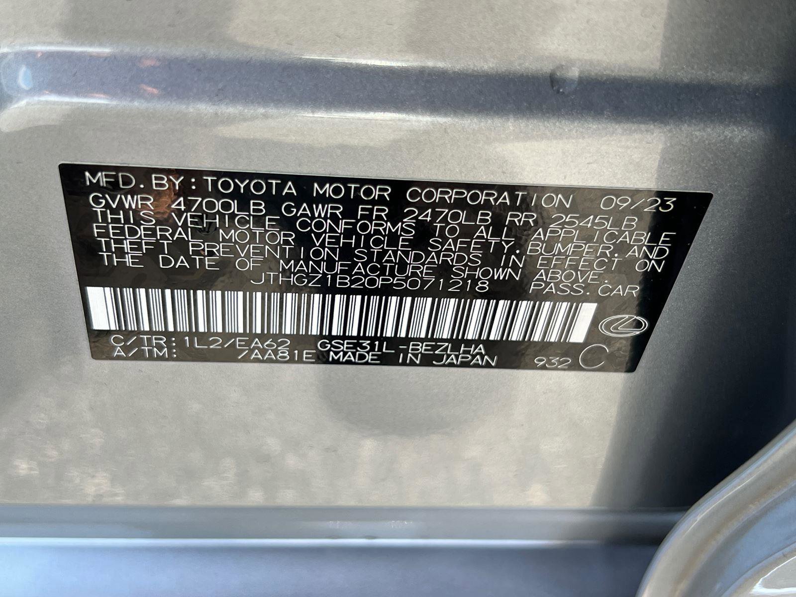 Used 2023 Lexus IS 350 F Sport w/ Navigation Package image 35