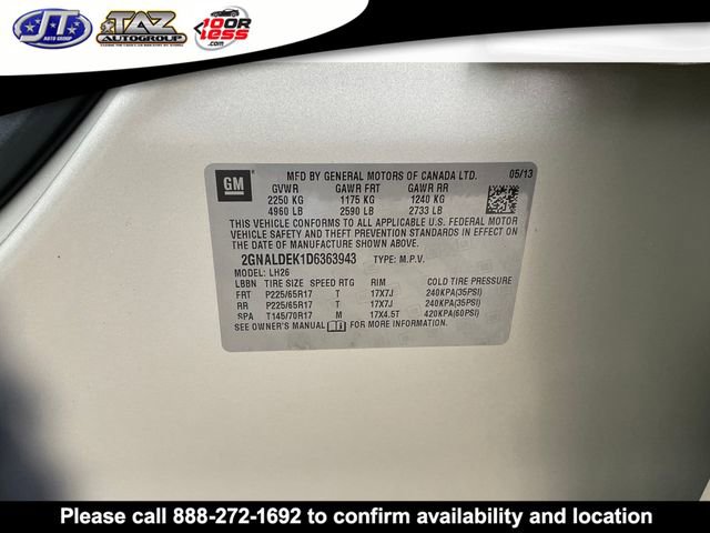Used 2013 Chevrolet Equinox LT FWD image 18