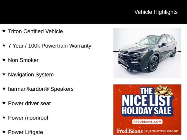 Used 2023 Subaru Ascent Onyx Edition Limited image 3