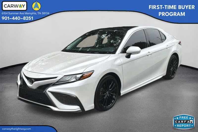 Used 2021 Toyota Camry XSE FWD image 1