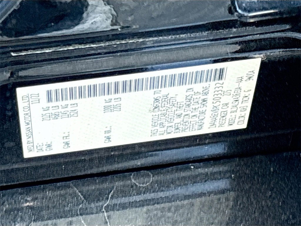 Used 2023 Nissan Maxima SR w/ Sport Mat Group image 33