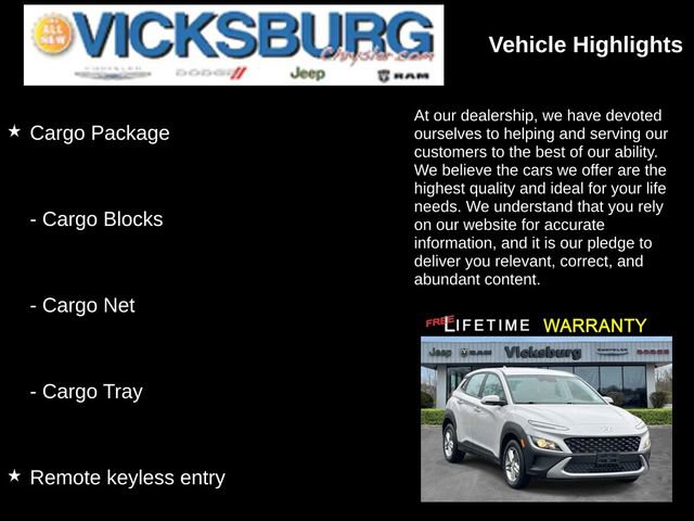 Used 2023 Hyundai Kona SE w/ Cargo Package image 25