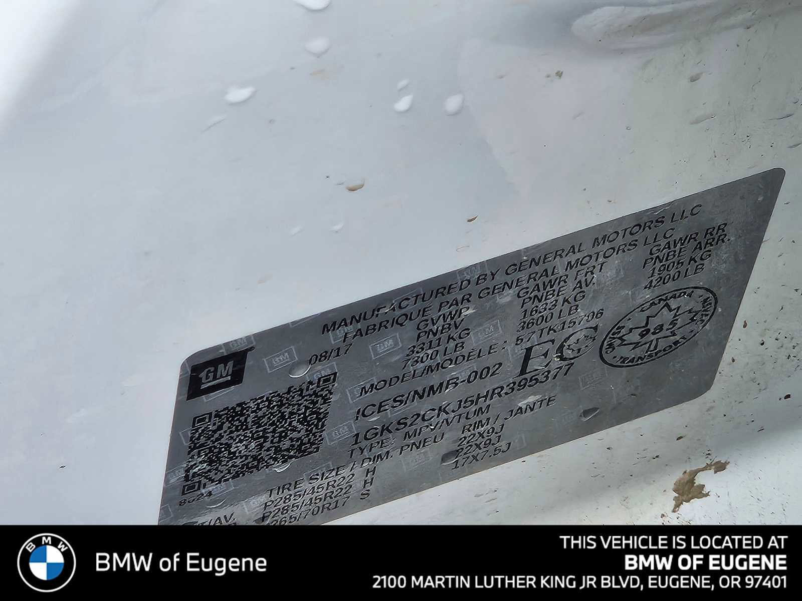 Used 2017 GMC Yukon Denali w/ Open Road Package image 26