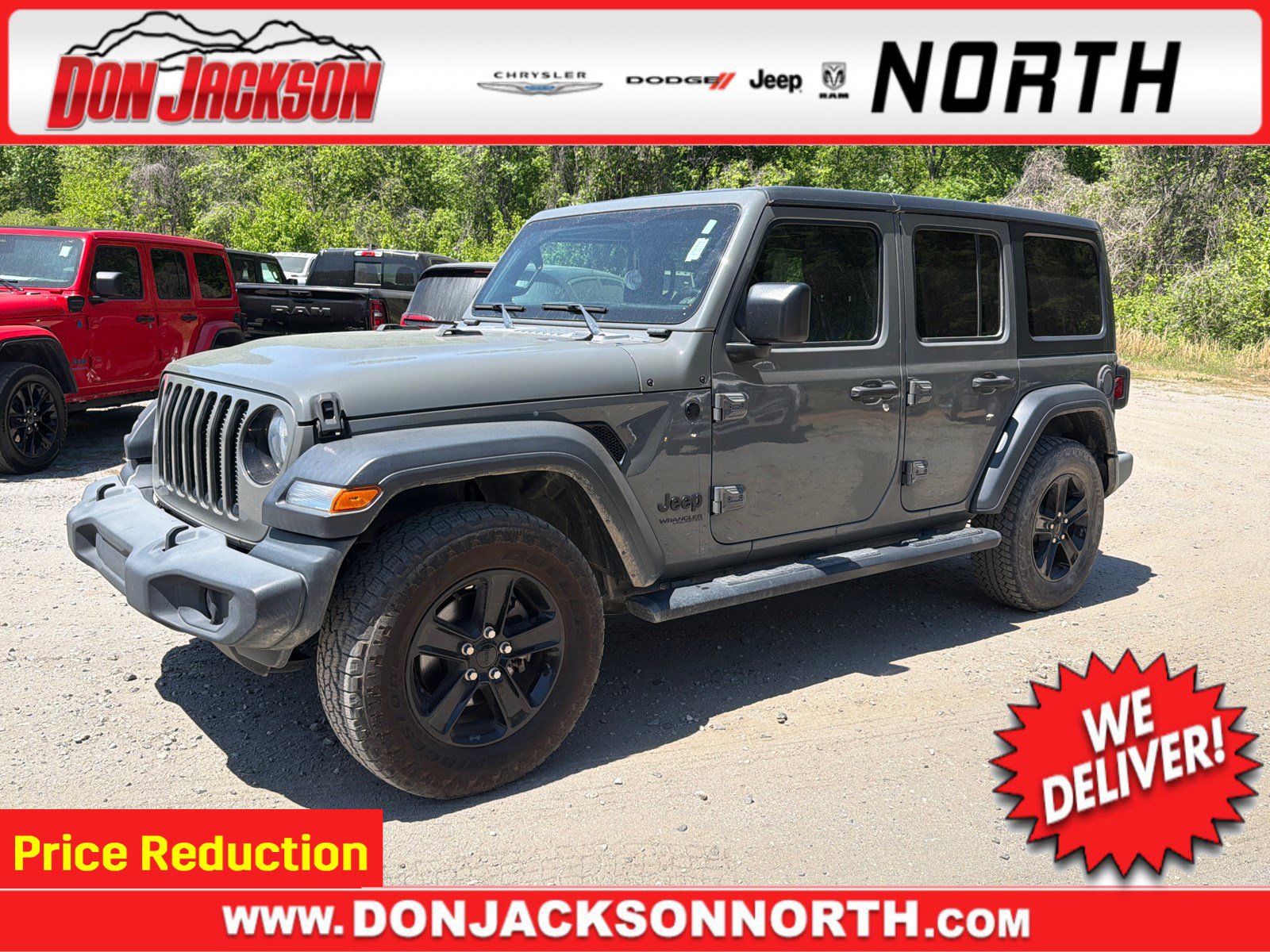Used 2021 Jeep Wrangler Unlimited Sport AWD/4WD image 1