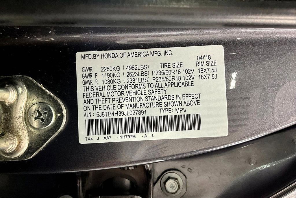 Used 2018 Acura RDX AWD image 19