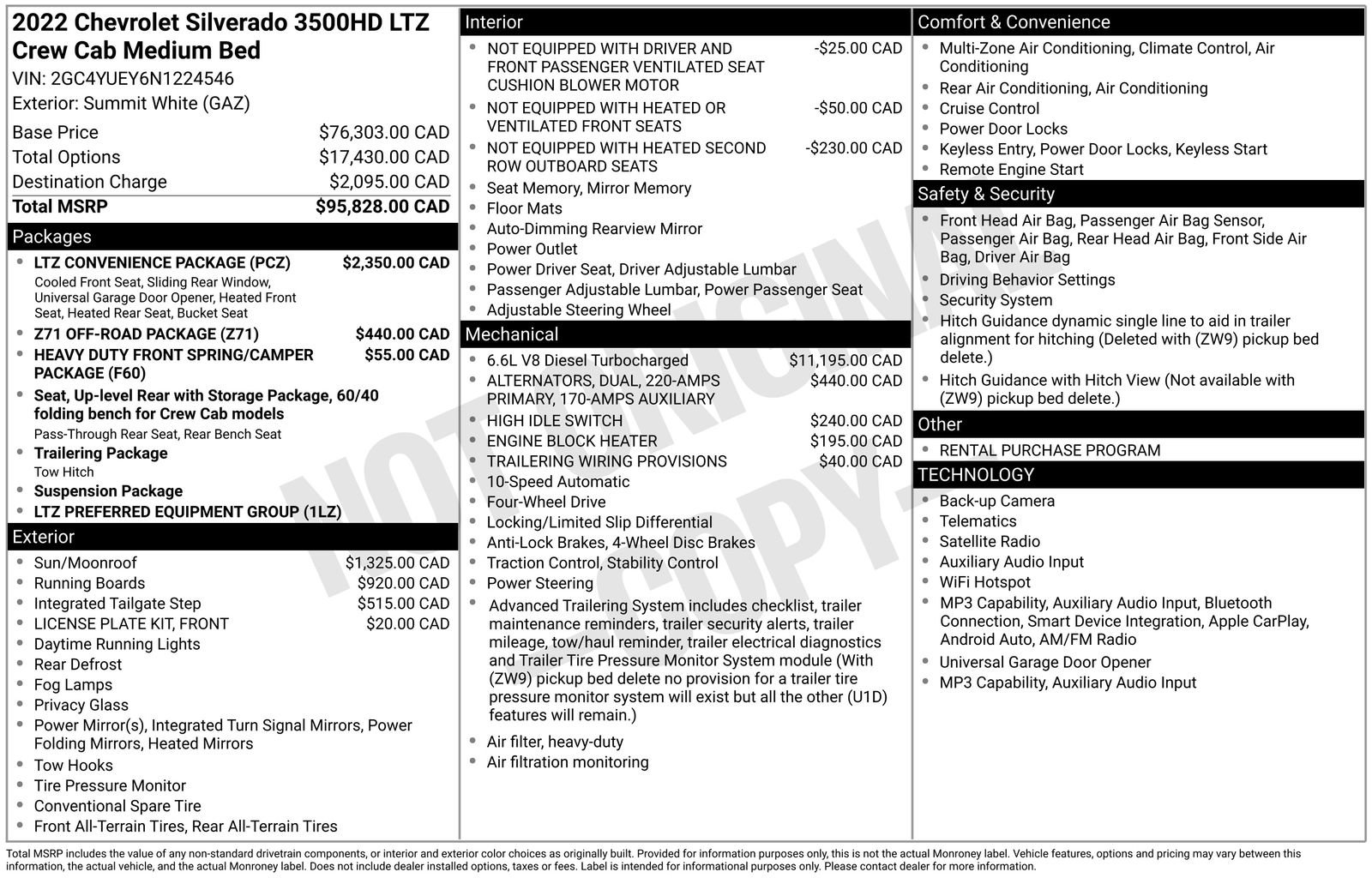 Used 2022 Chevrolet Silverado 3500 LTZ w/ LTZ Convenience Package AWD/4WD image 7