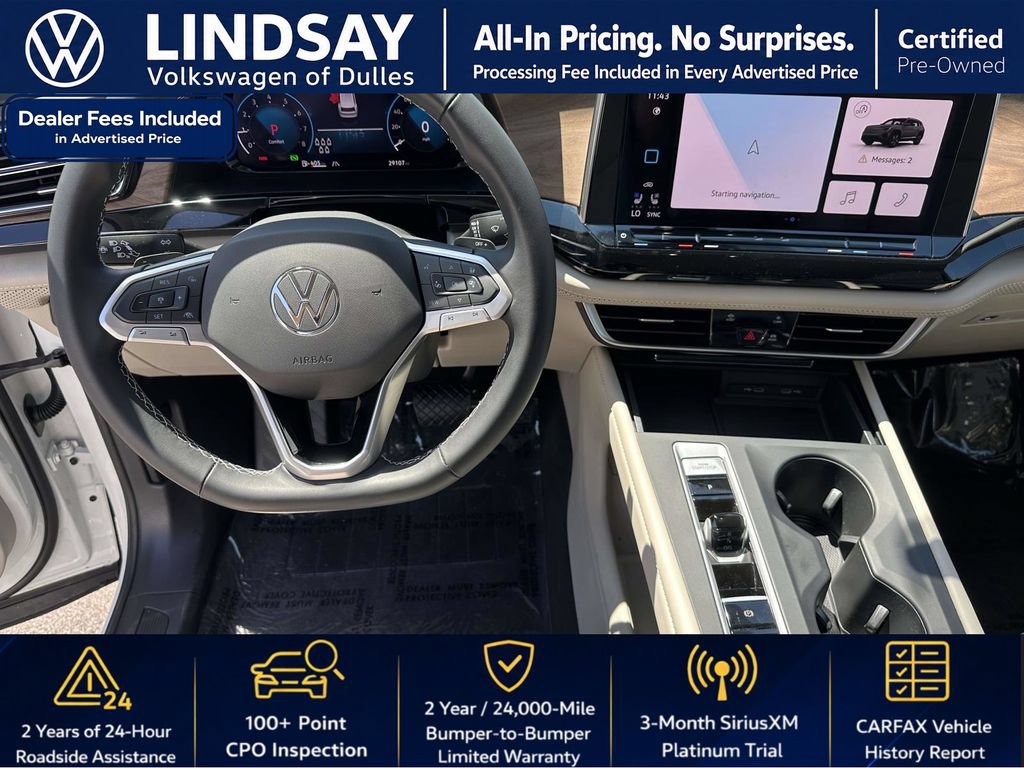 Used 2024 Volkswagen Atlas SE AWD/4WD image 11