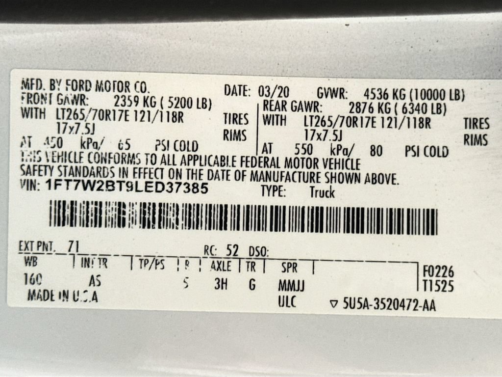 Used 2020 Ford F250 XL w/ Power Equipment Group AWD/4WD image 30