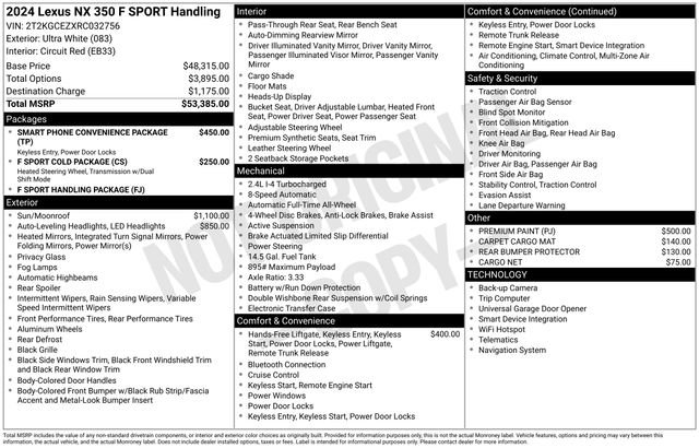 Used 2024 Lexus NX 350 F Sport image 14